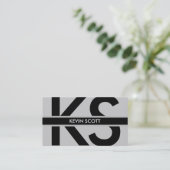 Persoonlijk Visitekaartje (Staand voorkant)