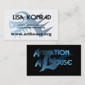 persoonlijk visitekaartje (Voorkant / Achterkant)