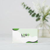 Persoonlijk visitekaartje ontwerp, (Staand voorkant)