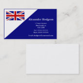 Persoonlijk Visitekaartje - Verenigd Koninkrijk (Voorkant / Achterkant)