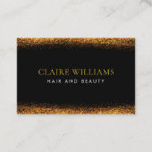 Persoonlijk Visitekaartje voor Black and Gold Clas (Voorkant)