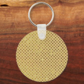 Persoonlijk vlinder-monogram sleutelhanger (Achterkant)