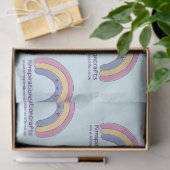 Persoonlijk vloeipapier met je eigen logo tissuepapier (Geschenk)