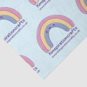 Persoonlijk vloeipapier met je eigen logo tissuepapier (Detail)