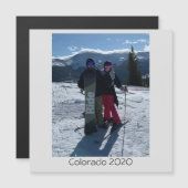 Persoonlijk voeg je eigen foto-magneetkaart toe (Voorkant / Achterkant)