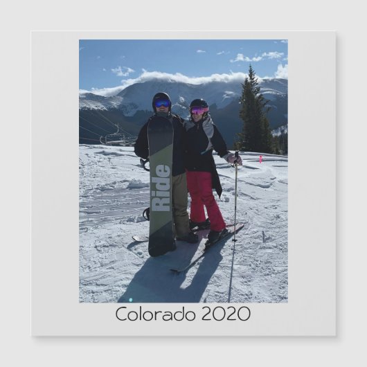 Persoonlijk voeg je eigen foto-magneetkaart toe (Voorkant)