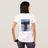 Persoonlijk voeg je eigen foto T-Shirt toe (Achterkant volledig)