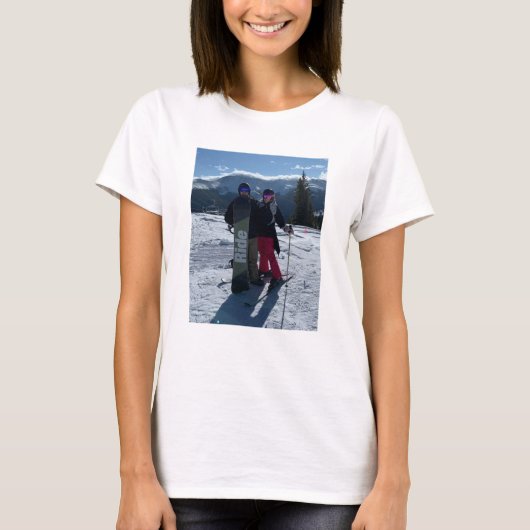 Persoonlijk voeg je eigen foto T-Shirt toe (Voorkant)