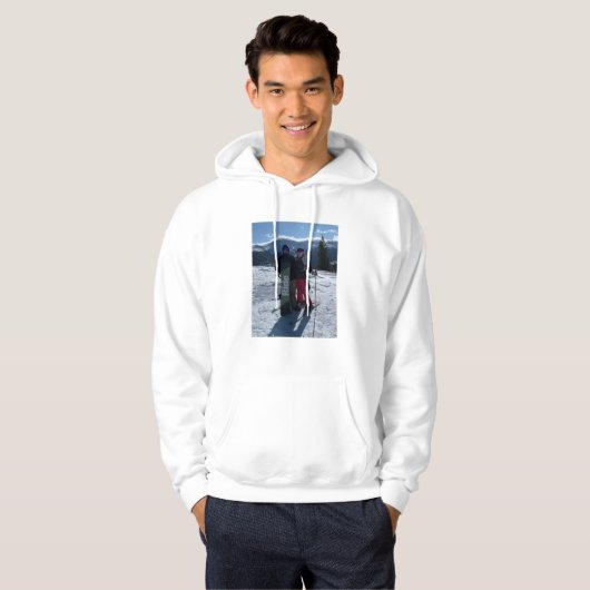 Persoonlijk voeg je eigen foto toe hoodie (Voorkant volledig)
