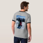 Persoonlijk voeg je eigen foto toe t-shirt (Achterkant volledig)