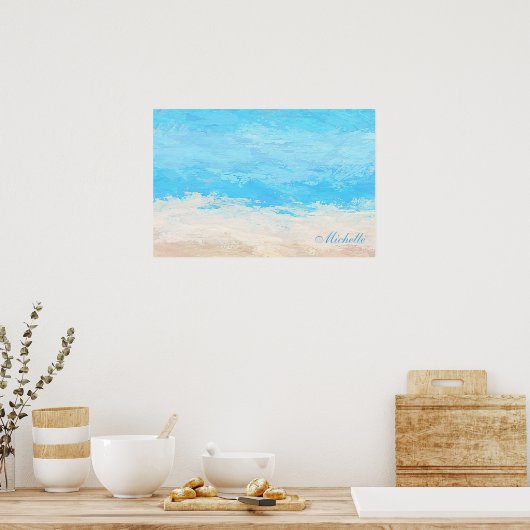 Persoonlijk voeg je eigen naam toe | POSTER (Keuken)