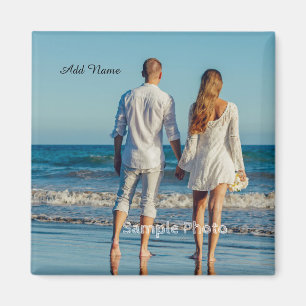 Persoonlijk voeg je foto toe magneet