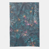 Persoonlijk voeg uw eigen naam keukenhanddoek toe (Verticaal)