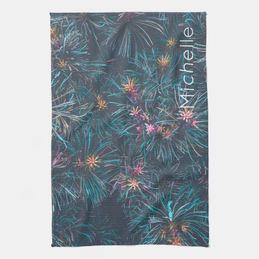 Persoonlijk voeg uw eigen naam keukenhanddoek toe (Verticaal)