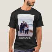 Persoonlijk voeg uw foto en tekst toe t-shirt (Voorkant)