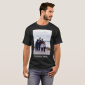 Persoonlijk voeg uw foto en tekst toe t-shirt (Voorkant volledig)