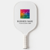 Persoonlijk voeg Uw Logo hier BedrijfsBedrijf toe Pickleball Paddle (Voorkant)
