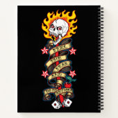 Persoonlijk voel de angst notitieboek (Achterkant)