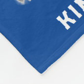 Persoonlijk Voetbal Cadeau Fleece Deken (Hoek)