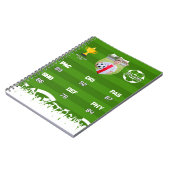 Persoonlijk Voetbal Cadeau Voor Kinderen, Aangepas Notitieboek (Linkerzijde)