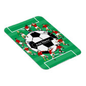 Persoonlijk voetbal en spelers magneet (Rechterzijde)