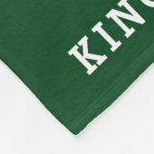 Persoonlijk Voetbal Geschenk Fleece Deken (Hoek)