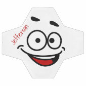 Persoonlijk Voetbal grappig gezicht (Enkel)