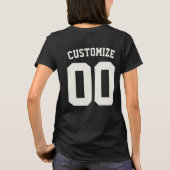Persoonlijk Voetbal Moeder Custom Shirt Nummer (Achterkant)