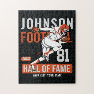 Persoonlijk voetbal SPELER Team NUMMER Sportartike Legpuzzel