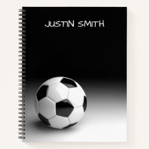 Persoonlijk Voetbal Spiral Notebook