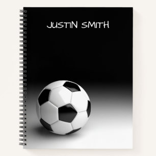 Persoonlijk Voetbal Spiral Notebook Notitieboek