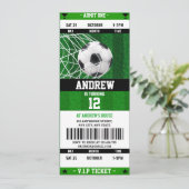 Persoonlijk Voetbal Verjaardag voor kind Kaart (Staand voorkant)