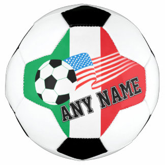 Persoonlijk voetbalontwerp met Italiaanse Amerikaa Voetbal