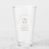 Persoonlijk voetbalteam van de middelbare school O Glas (Achterkant)