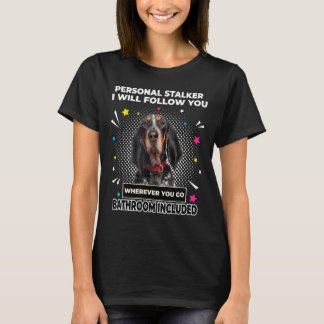 Persoonlijk volg je hond t-shirt