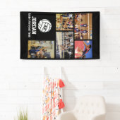 Persoonlijk volleybal foto collage team # spandoek (Insitu)