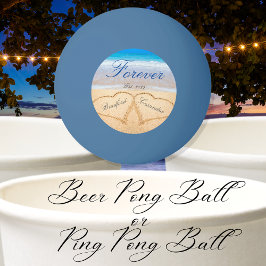 Persoonlijk voor altijd | Zand Pingpongbal