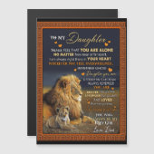 Persoonlijk voor mijn dochter van papa, (Voorkant / Achterkant)