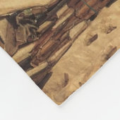 Persoonlijk voor mijn zoon tijger, liefdesbrief va fleece deken (Hoek)