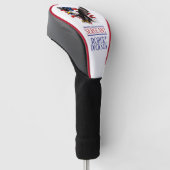 Persoonlijk voor US Militair Golfheadcover (Schuin)