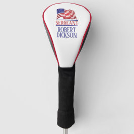 Persoonlijk voor US Militair Golfheadcover