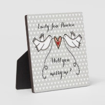 Persoonlijk voorstel zal je me Plaque ontmoeten