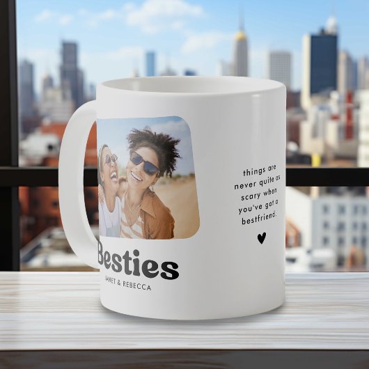 Persoonlijk vriendendaggeschenk voor beste vriendi koffiemok