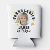 Persoonlijk vrijgezellenfeest bruidegom foto blikjeskoeler