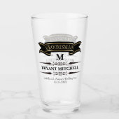 Persoonlijk vrijgezellenfeest glas (Voorkant)