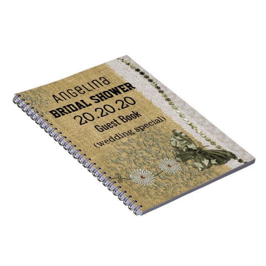 Persoonlijk Vrijgezellenfeest voor gebrande Afbeel Notitieboek (Rechterzijde)