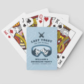 Persoonlijk vrijgezellenweekend  pokerkaarten (Achterkant)