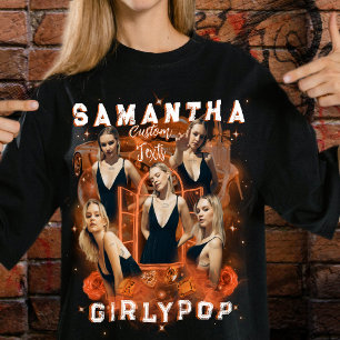 Persoonlijk Vrouwelijk Retro Oranje Bootleg Y2K Ra T-shirt