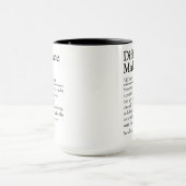 Persoonlijk waarderingsgeschenk voor wie een versc mok (Midden)