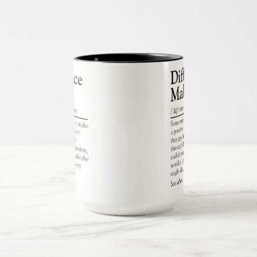 Persoonlijk waarderingsgeschenk voor wie een versc mok (Midden)